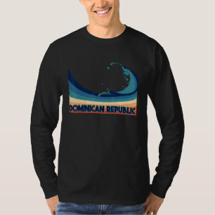 Camiseta República Dominicana Retro Surf Vela e Pesca V