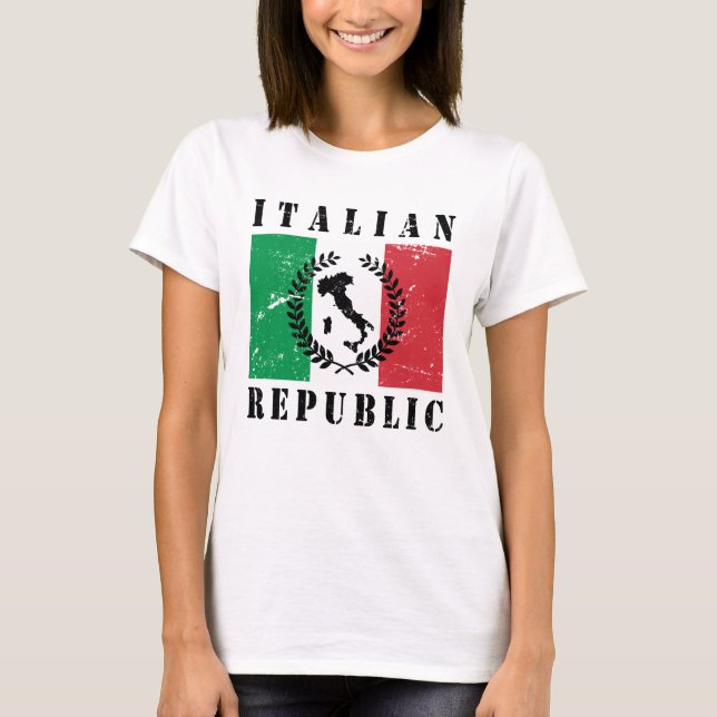 Camiseta República Italiana (Frente)