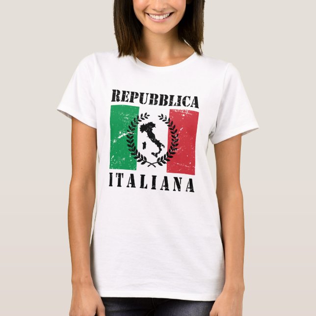 Camiseta República Italiana (Frente)