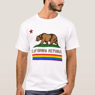 Camiseta República LGBT de Califórnia