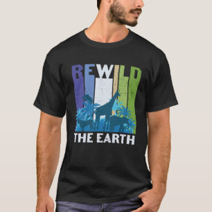 Camiseta Republica O Dia Da Terra Do Reciclagem Da Terra