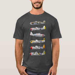 Camiseta República P47 Thunderbolt O Jug P47