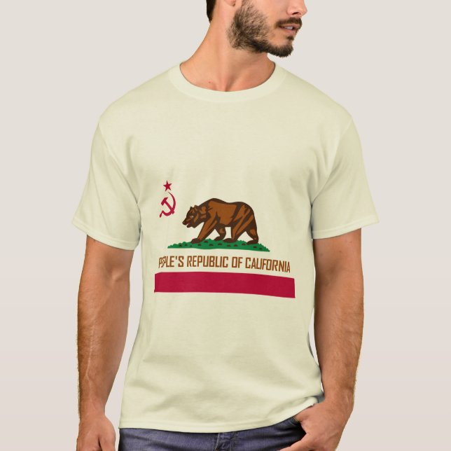 Camiseta República Popular de Califórnia (Frente)