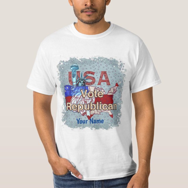 Camiseta Republicana Liberty Vote (Frente)