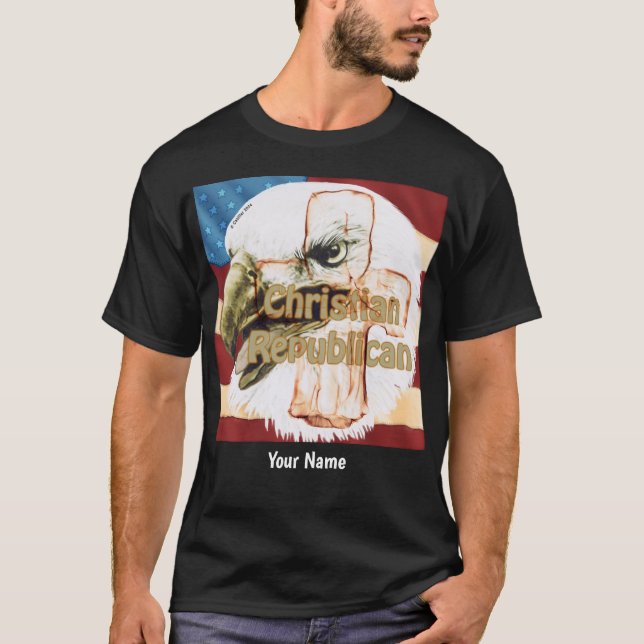 Camiseta Republicano Cristão (Frente)