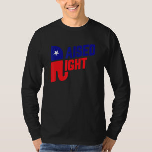 Camiseta Republicano elefante republicano à direita repúbli