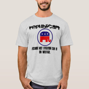 Camiseta Republicano, porque não todos pode estar no