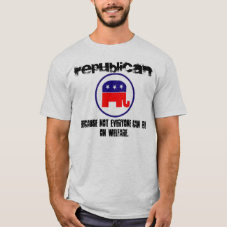 Camiseta Republicano, porque não todos pode estar no
