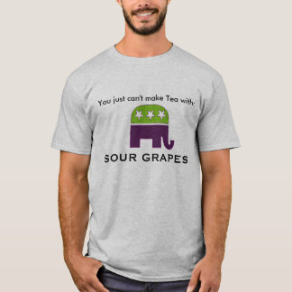 Camiseta republicano, você apenas não pode fazer o chá com: