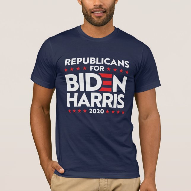 CAMISETA REPUBLICANOS DE BIDEN HARRIS (Frente)
