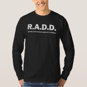 Camiseta Republicanos Radd Contra Democratas Anti Lib