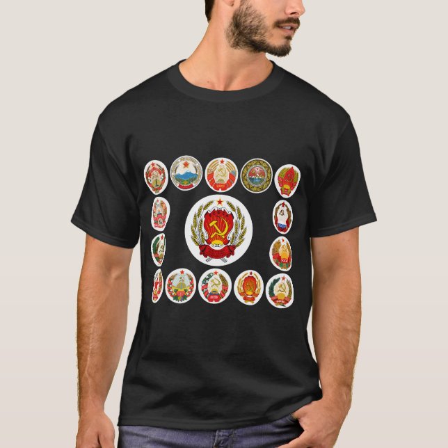 Camiseta Repúblicas da União Soviética (Frente)