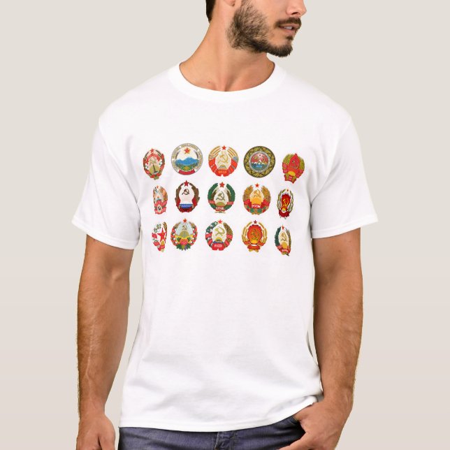 Camiseta Repúblicas da União Soviética (Frente)
