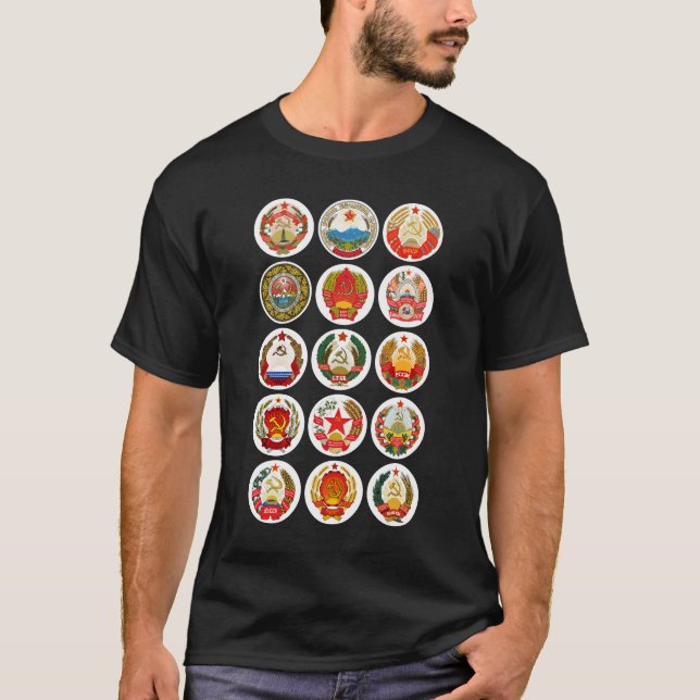 Camiseta Repúblicas da União Soviética (Frente)