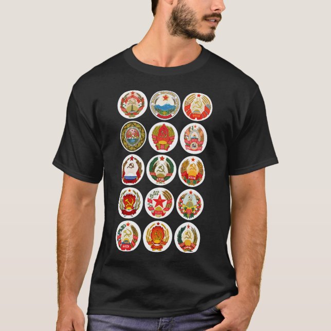 Camiseta Repúblicas da União Soviética (Frente)