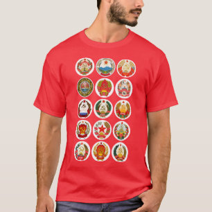 Camiseta Repúblicas da União Soviética