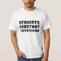 Requer supervisão constante