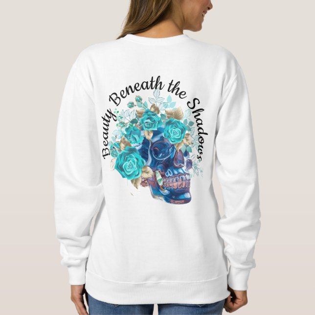 Camiseta Requiem Flor Azul (Verso)