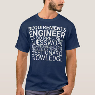 Camiseta Requisitos de Admissão de Engenheiro Engin