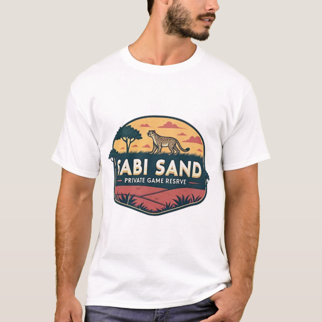 Camiseta Reserva de Jogo Privado Sabi Sand (África do Sul) (Frente)