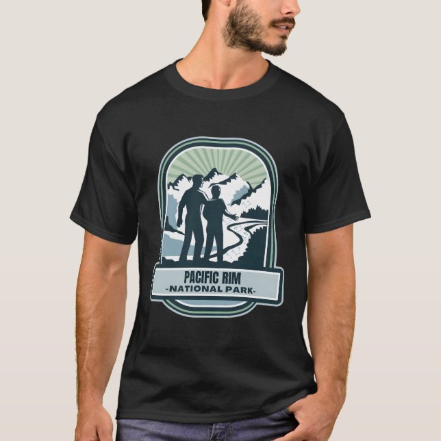 Camiseta Reserva � Espiral do Pacífico Espírito Austrália (Frente)