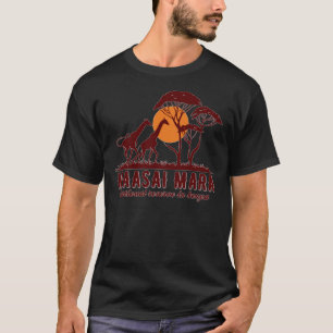 Camiseta Reserva Nacional Maasai Mara No Quênia