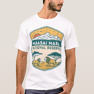 Camiseta Reserva Nacional Maasai Mara (Quênia)