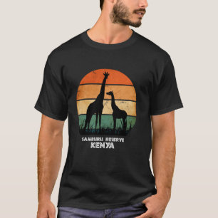 Camiseta Reserva Samburu, Quênia Safari Nacional Par