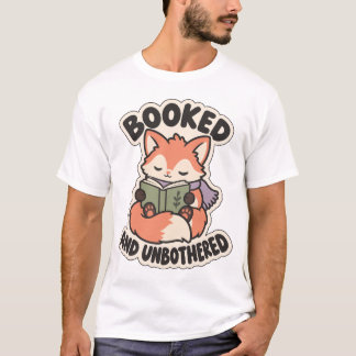 Camiseta Reservado e Impassível Raposa de Leitura Aconchega