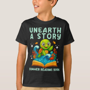 Camiseta Reserve tartaruga marinha leitura de verão 2026 de