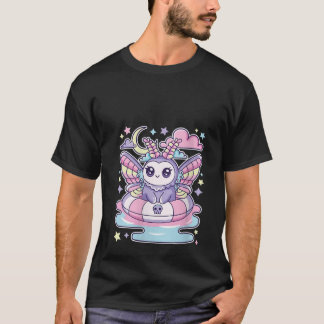 Camiseta Resfriamento do lado da Piscina de moth Fairy Summ