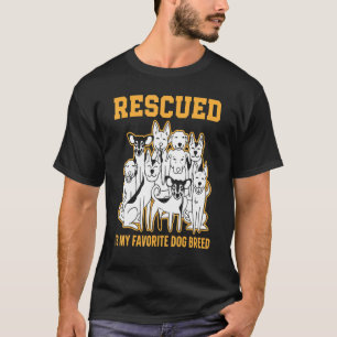 Camiseta Resgatado É O Meu Resgate De Animais De Criação De