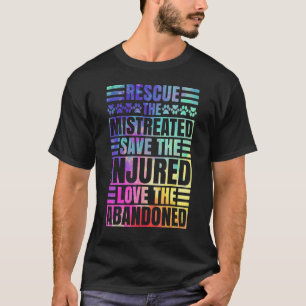 Camiseta Resgatadores de Gatos Resgate Animal O Animal Malt