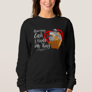 Camiseta Resgatando Gatos É O Meu Gato De Salvamento Animal
