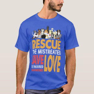 Camiseta Resgatar O Mal-Apurado Salvar O Resgate De Amor Fe