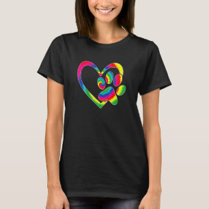 Camiseta Resgate Animal Cachorro Gato Pata Impressão Coraçã