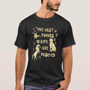 Camiseta Resgate de Animais e Design de Adoção