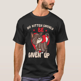 Camiseta Resgate de Gatos Direitos dos Animais Resgate Adoç