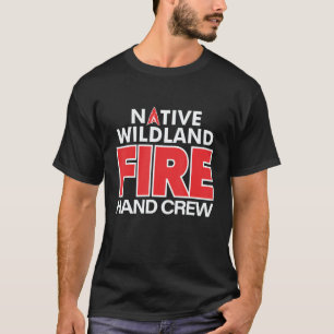 Camiseta Resgate de Incêndio Florestal Equipe Manual Bombei