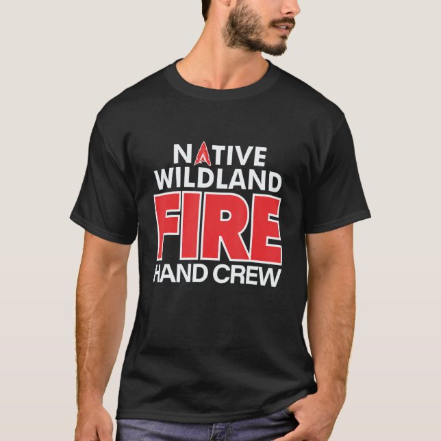 Camiseta Resgate de Incêndio Florestal Equipe Manual Bombei (Frente)