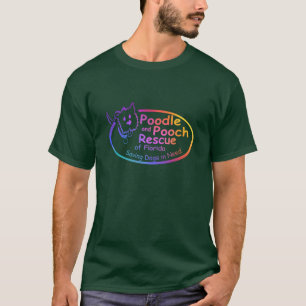 Camiseta Resgate de Poodle e Pooch da Florida Gradiente de