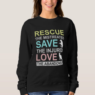 Camiseta Resgate Maltratado Salve Ferido Amor Os Abandonado