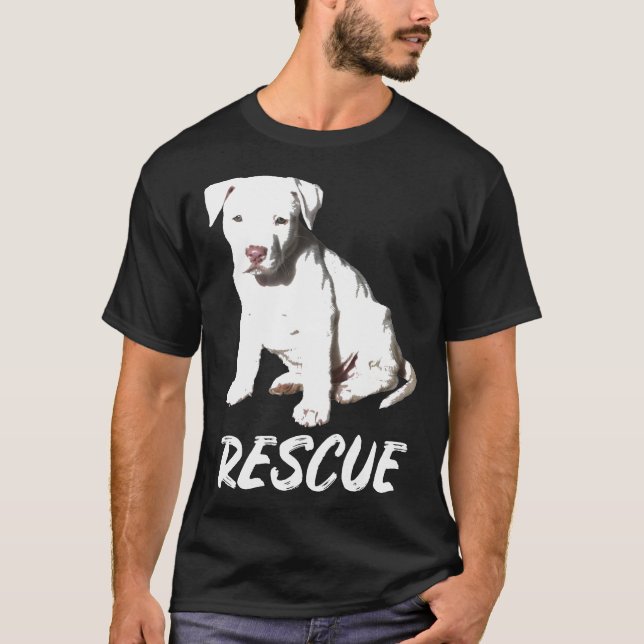 Camiseta Resgate O Cachorro Cachorro Cachorro Cachorro Cach (Frente)