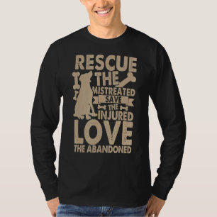 Camiseta Resgate O Maltratado Salve O Amor Ferido O Ab