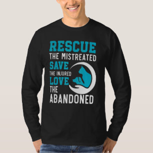 Camiseta Resgate O Maltratado Salve O Amor Ferido O Ab