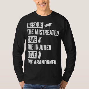 Camiseta Resgate O Maltratado Salve O Amor Ferido O Ab