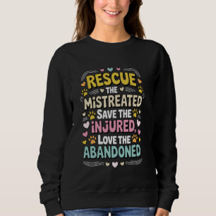 Camiseta Resgate os maltratados salve os feridos ame os ab