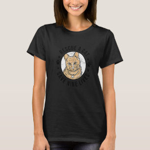 Camiseta Resgate Um Gato Salvar Nove Vidas O Kit De Proprie