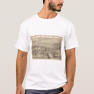Camiseta Residência de lingüeta, aterragem dos cavaleiros