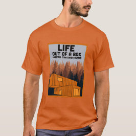 Camiseta Residência do Contentor de Entrega